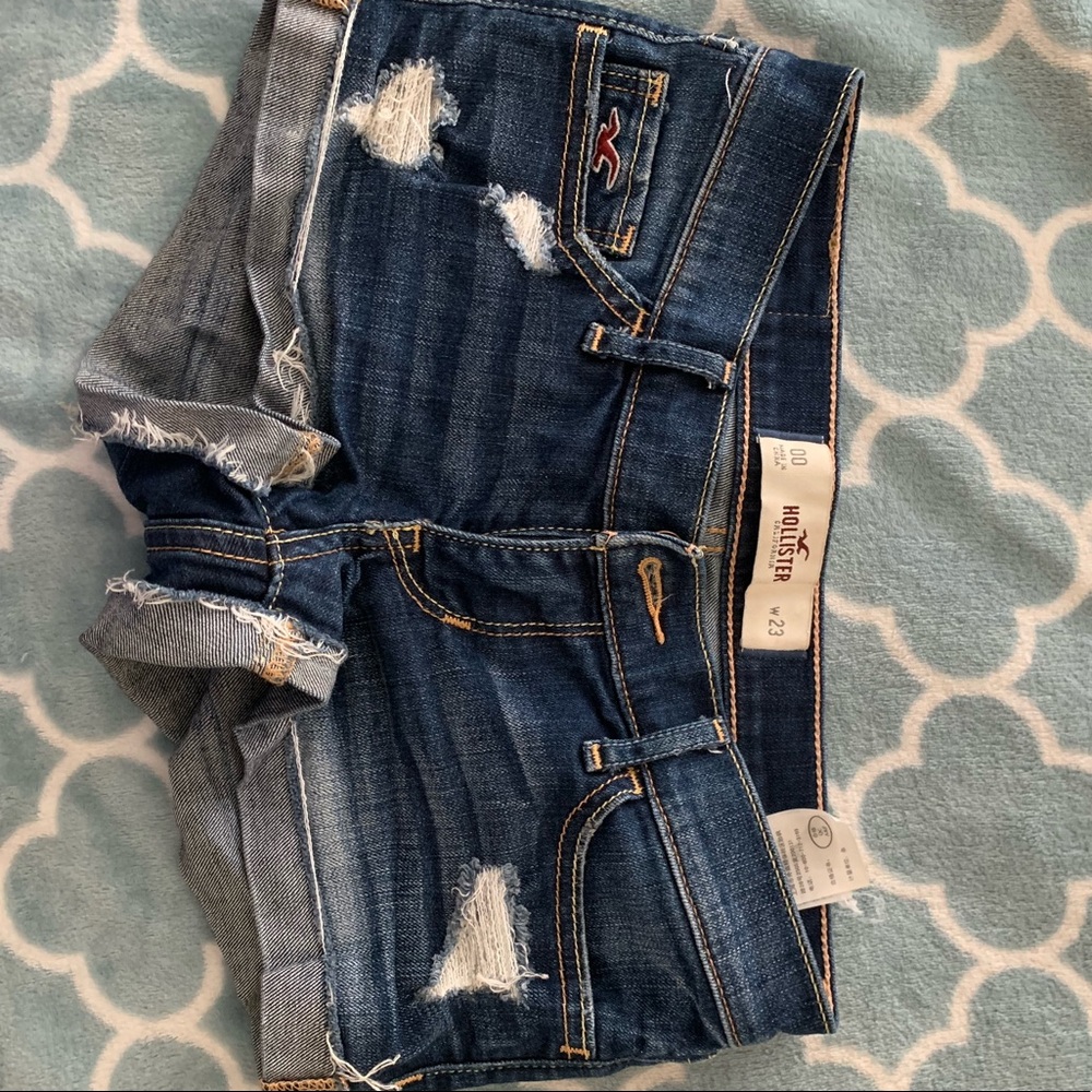 Hollister denim shorts